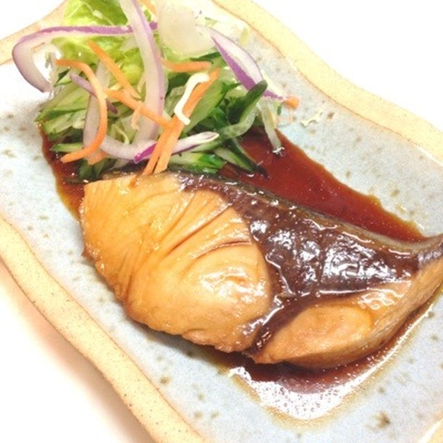 ぶりの照り焼き