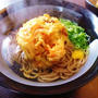 かき揚げ蕎麦でほっと一息～お疲れ様♪～