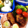 キャベツの肉巻きトンカツ【お弁当】キャベツとんかつ