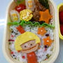 5月11日　ミニしおりちゃん弁当（by　NHK教育『フックブックロー』）