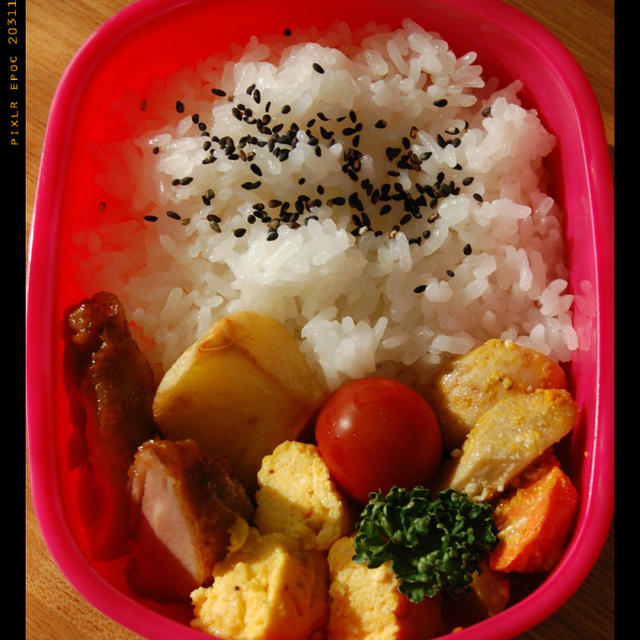 今日の旦那弁当