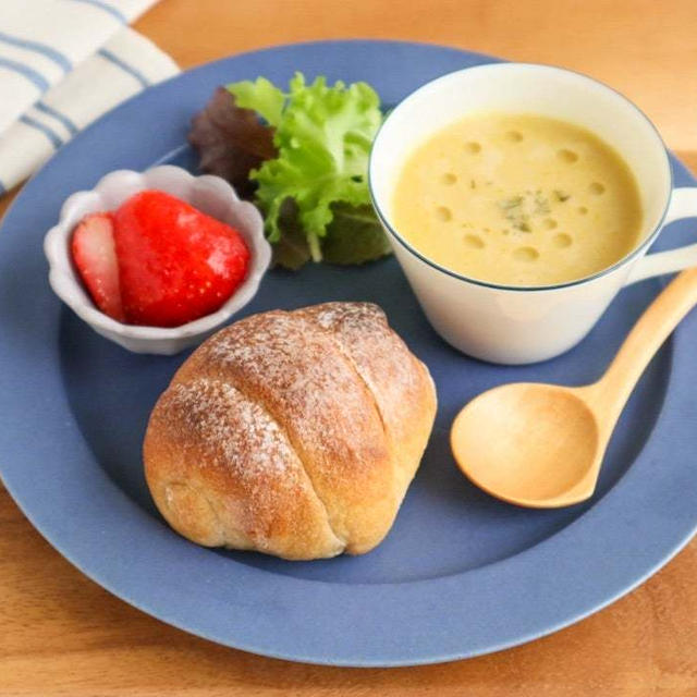 ＊スープとパンdeワンプレートごはん＊