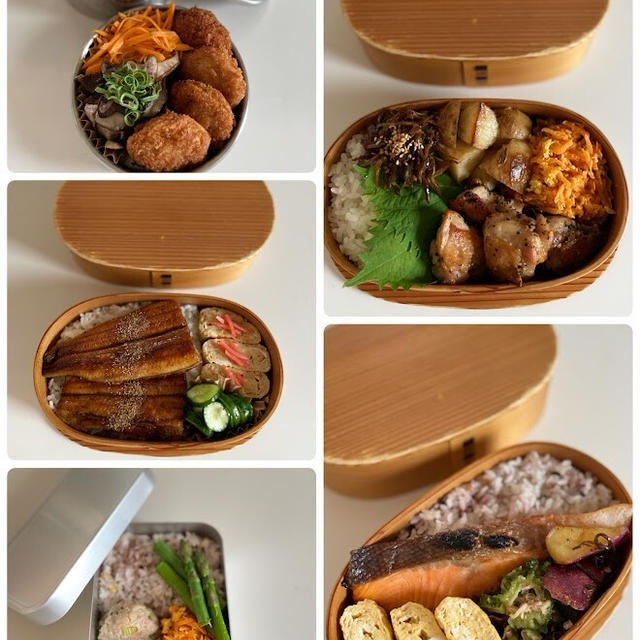 1週間の日持ちおかず作りから～1週間のオット用お弁当まとめ