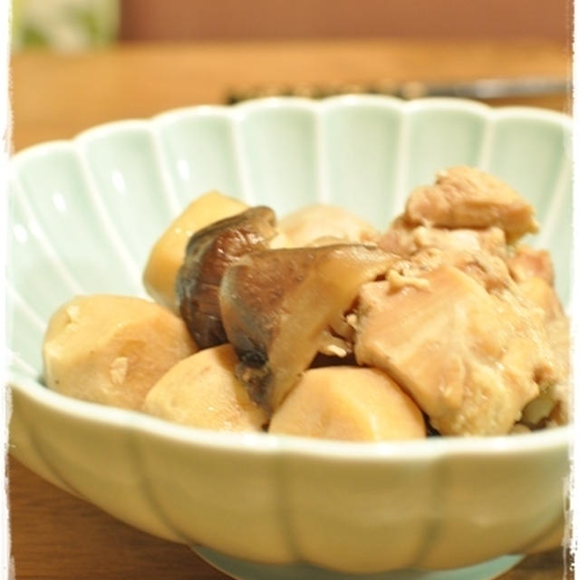 【鶏肉と里芋の煮物、鰤の塩焼きなど夕食】