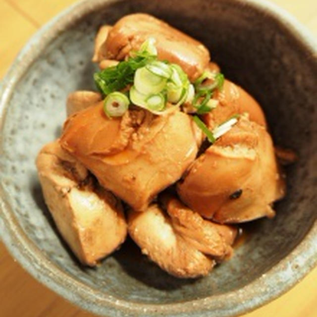 ぶりの肝（きも）の甘辛煮