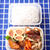 お弁当（真夜中制作）『ズッキーニのベーコン巻きとかたらこの卵巻きとか』