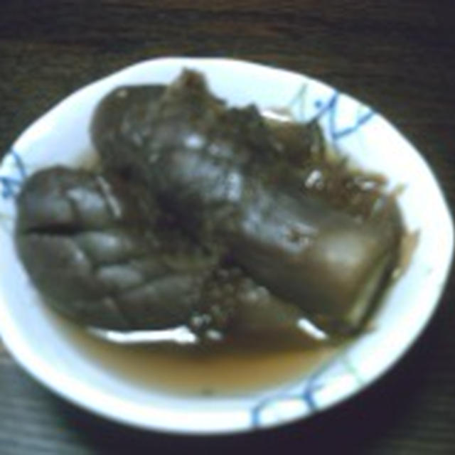 【なすの煮びたし】