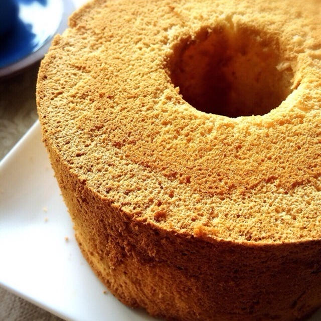 自家製酵母のシフォン／炊飯器で金時豆