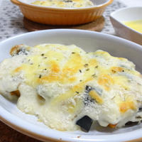 セージが香る・鯖とかぼちゃのほっこりグラタン