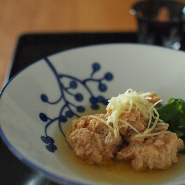 生鱈子の花煮。