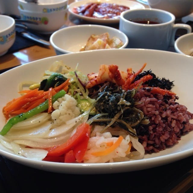 【プチ日記】ピビンBARランチのママ子ども会。晩ご飯はこれ。