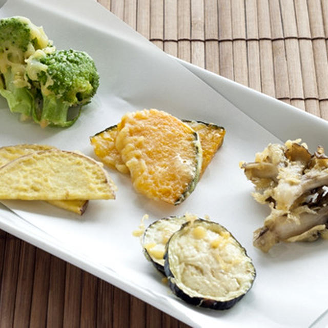 レシピブック「豆汁生活ビューティレシピ」より　旬野菜の天ぷら