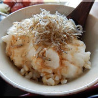 ちりめんとろろ丼～朝どん17