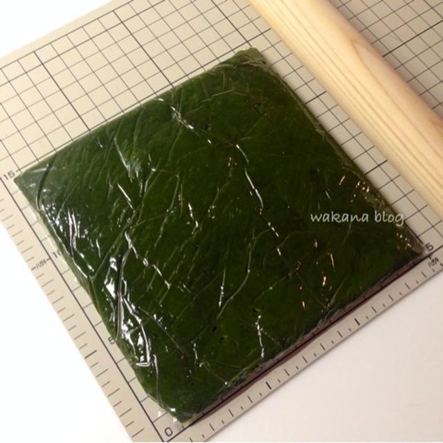 抹茶のパン用折り込みシート★レシピ