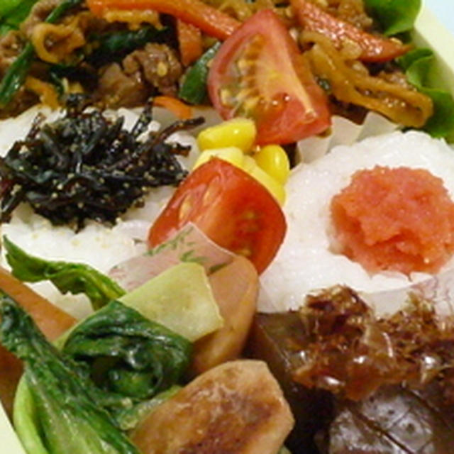 ２種おにぎり弁当＆紀州南高梅