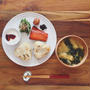 9月14日の朝ごはん。調理時間8分。和食ワンプレート