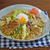 パンチの効いた焼肉風！？春野菜たっぷり！豚肉イカ焼きそば