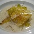 簡単！焼きキャベツのスープ