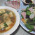 麻婆豆腐。ストーブ前のあんこ