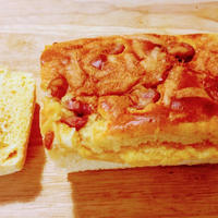 ホットケーキミックスでチーズウインナーブレッド