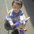 三輪車と康介