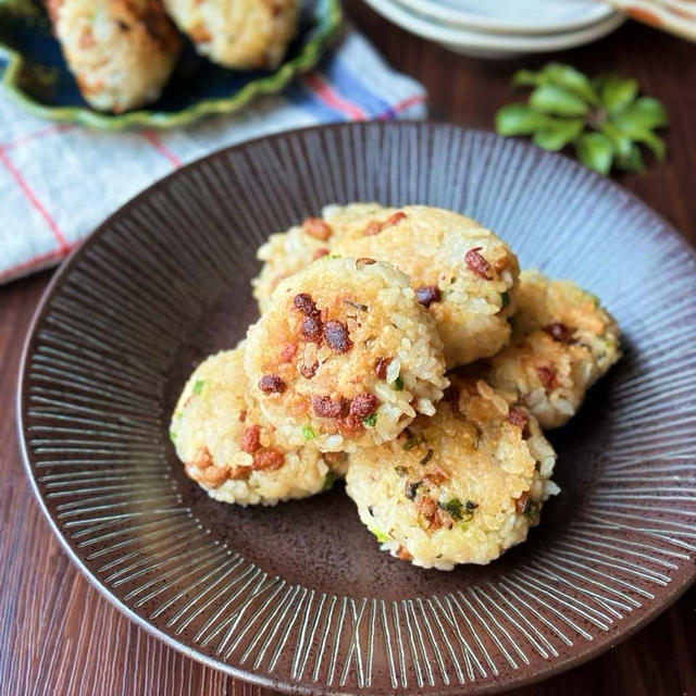 おやつに！ねばねば防止に☆子供達爆食いしちゃう納豆お焼き