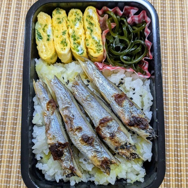 ざっとした私のお弁当