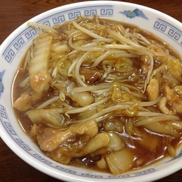 晩ご飯に「白菜と鶏のうま煮風丼」