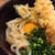 お昼はレンチンぶっかけうどん