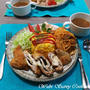 オッサンのお子様ランチ　～トルコライス～