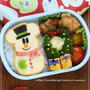 ミッキースノーマンのお弁当＊キャラ弁