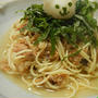 大根おろしとまぐろフレークのパスタ