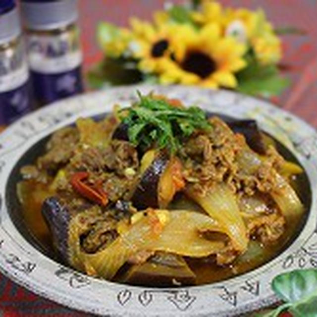 二種類のスパイスで作る夏野菜のカレー煮込み