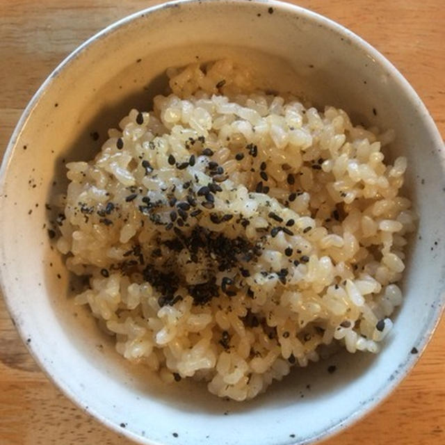 圧力鍋で炊いた 新米玄米ごはんが美味すぎて 朝摘みミントと琉球ガラス By ビストロパパさん レシピブログ 料理ブログのレシピ満載