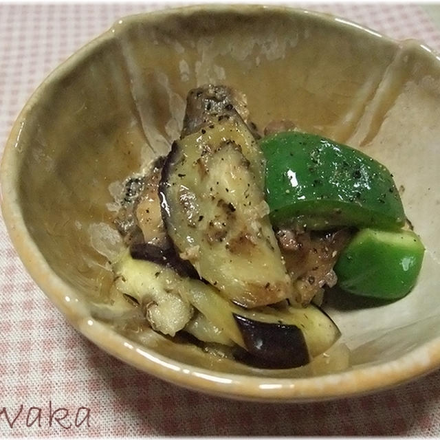 簡単■いわし缶詰で【イワシのナスピー】■副食に♪(￣▽+￣*)