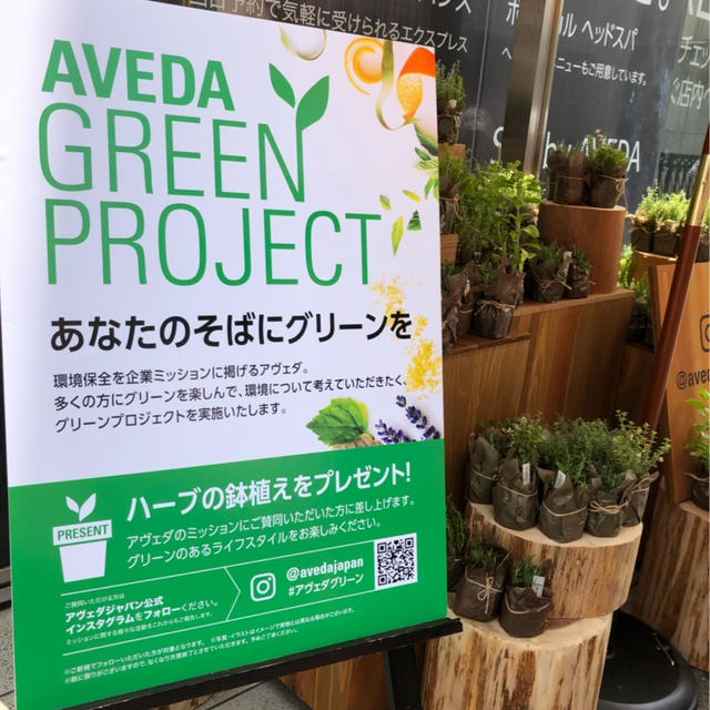AVEDA GREEN PROJECT