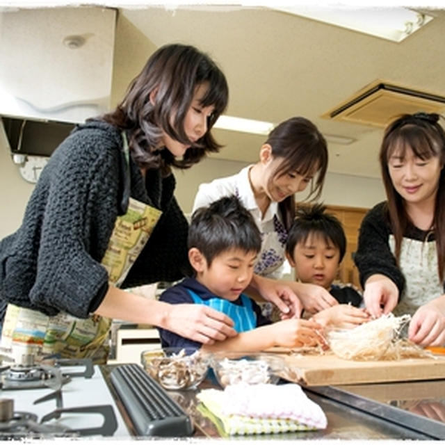 ■親子お料理教室の撮影を行いました♪■連載用