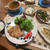 豚テキ～ピカタ風の晩ご飯　と　ユーフォルビアの花♪