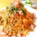 桜海老の全粒粉パスタ