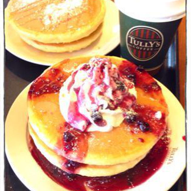 タリーズでパンケーキ