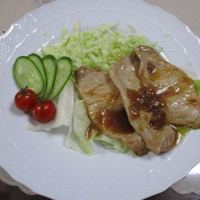 豚の生姜焼き★★★