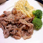 牛薄切り肉のソテー