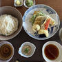 天ぷらとお素麺