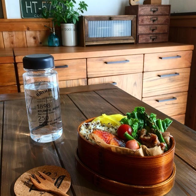 今日のパパさんのお弁当&我が家の新しいチェスト収納