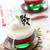 クリスマスカラーの３色ゼリー