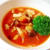 くるみと大豆入りトマトスープ