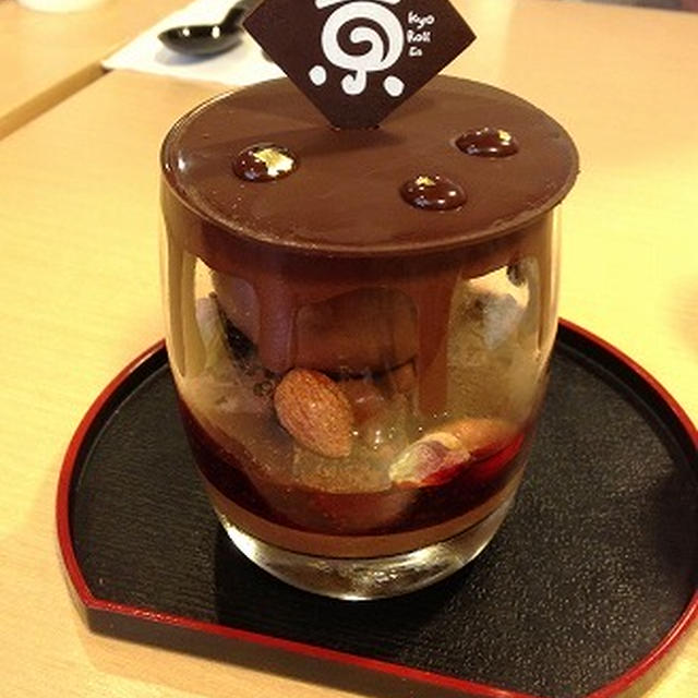 疲れた時はチョコレートパフェ