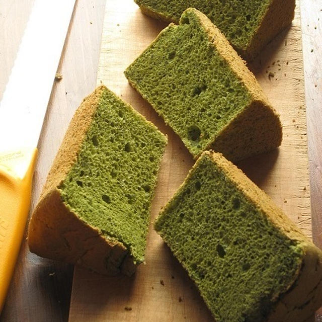 抹茶のシフォンケーキ♪