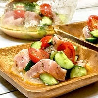 【スパイス大使】オレガノで爽やか⭐️まぐろのポキ風サラダ