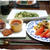 リフォーム最終日の朝　＆　ちぢみこんにゃくと水菜の胡麻サラダ